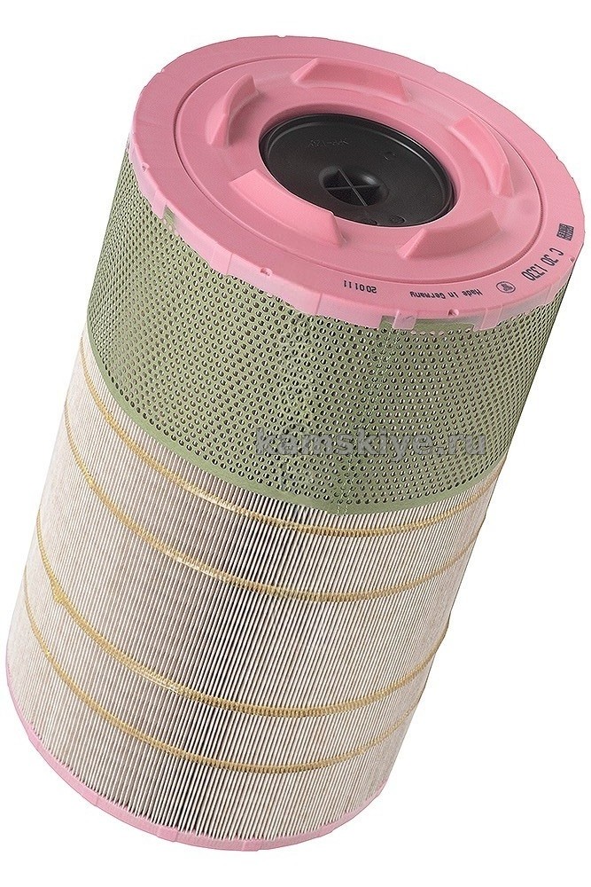 Элемент фильтра воздушного КАМАЗ 5490 (дв. Мерседес) наружный С30 1330, С301330, 4592057534 MANN+HUMMEL